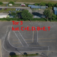 Wynajem placu kat. B+E, D, C+E, T